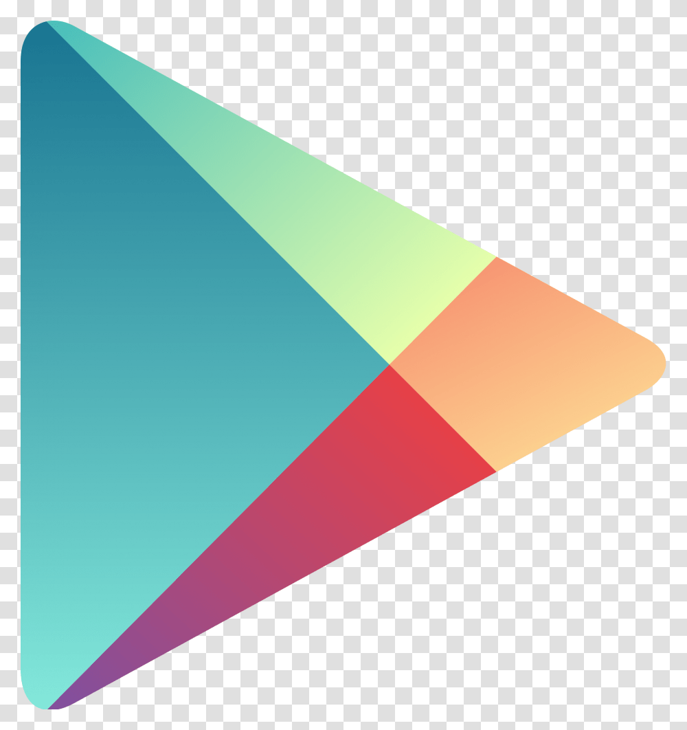 Google Play Symbol Google Play Logo, Triangle, Graphics, Art Transparent Png