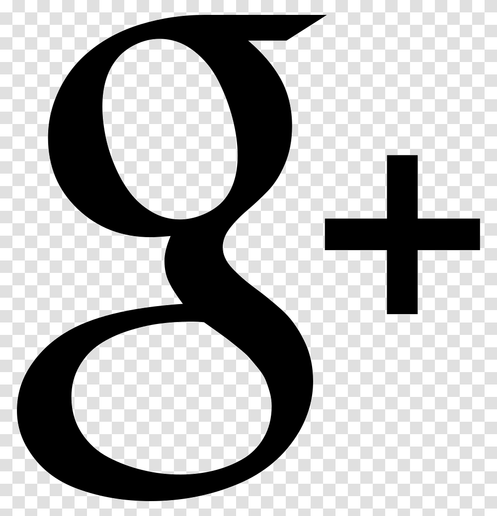 Google Plus Comments Google Plus White Logo, Alphabet, Number Transparent Png