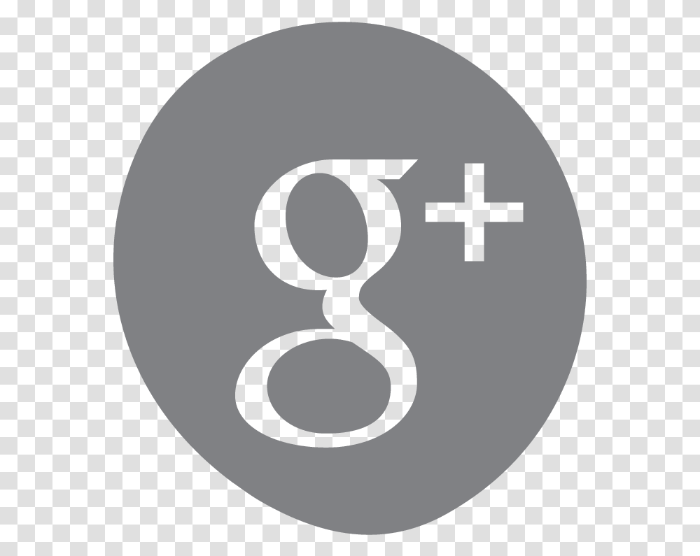 Google Plus Grey Icon Individual Social Media Logos, Number, Alphabet Transparent Png