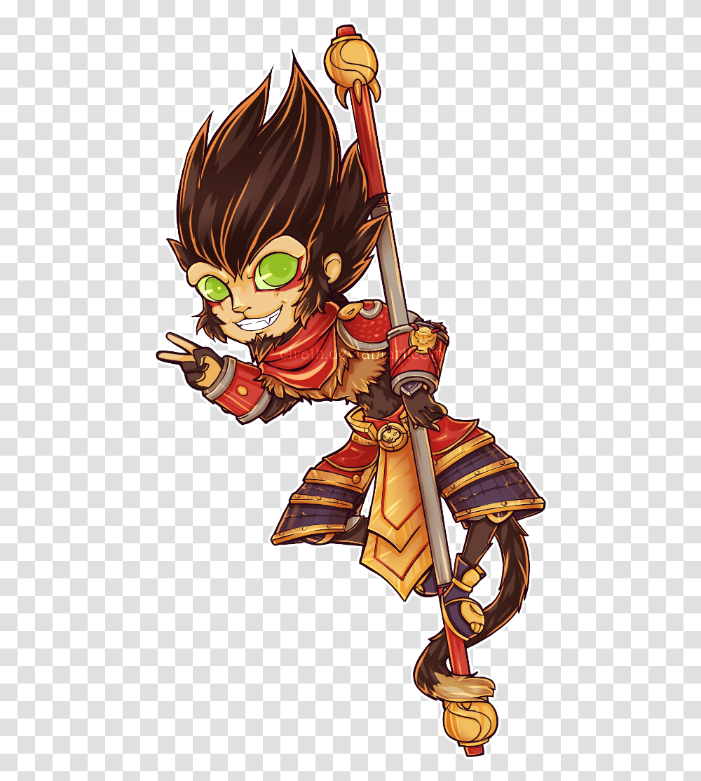 Google Search Monkey King Hanuman League Of Legends Wukong, Person, Human, Samurai, Knight Transparent Png