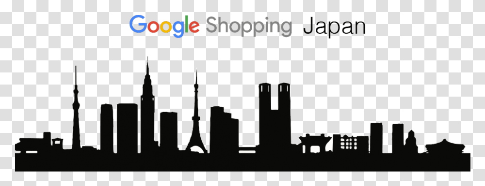 Google Shopping Japan Tokyo Skyline Vector, Architecture, Building, Alphabet Transparent Png