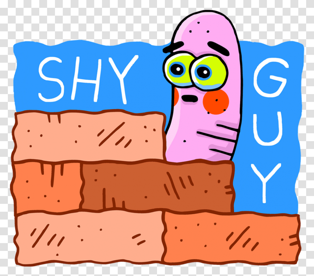 Google Shy Guy, Food, Cracker, Bread Transparent Png