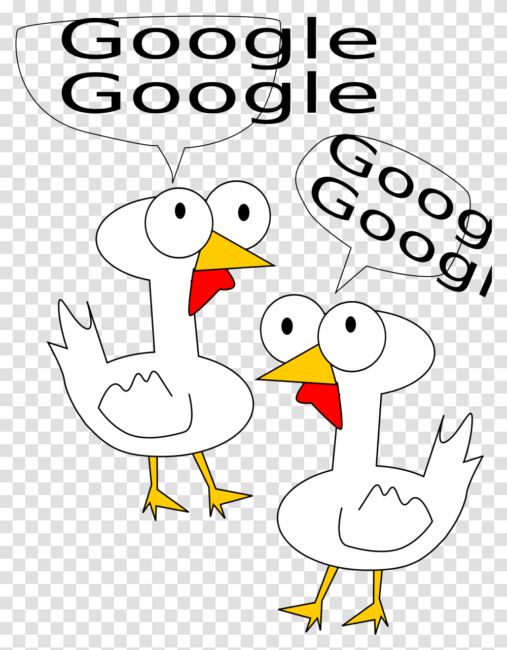 Google Stupid, Animal, Bird, Duck, Goose Transparent Png
