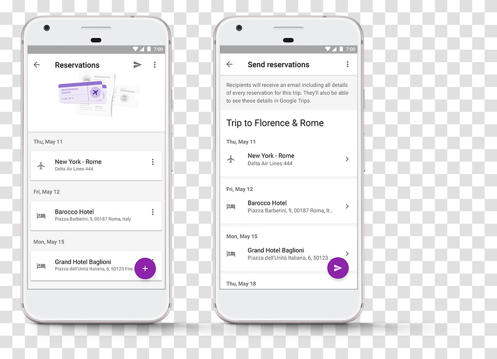 Google Trips Itinerary, Mobile Phone, Electronics, Cell Phone Transparent Png