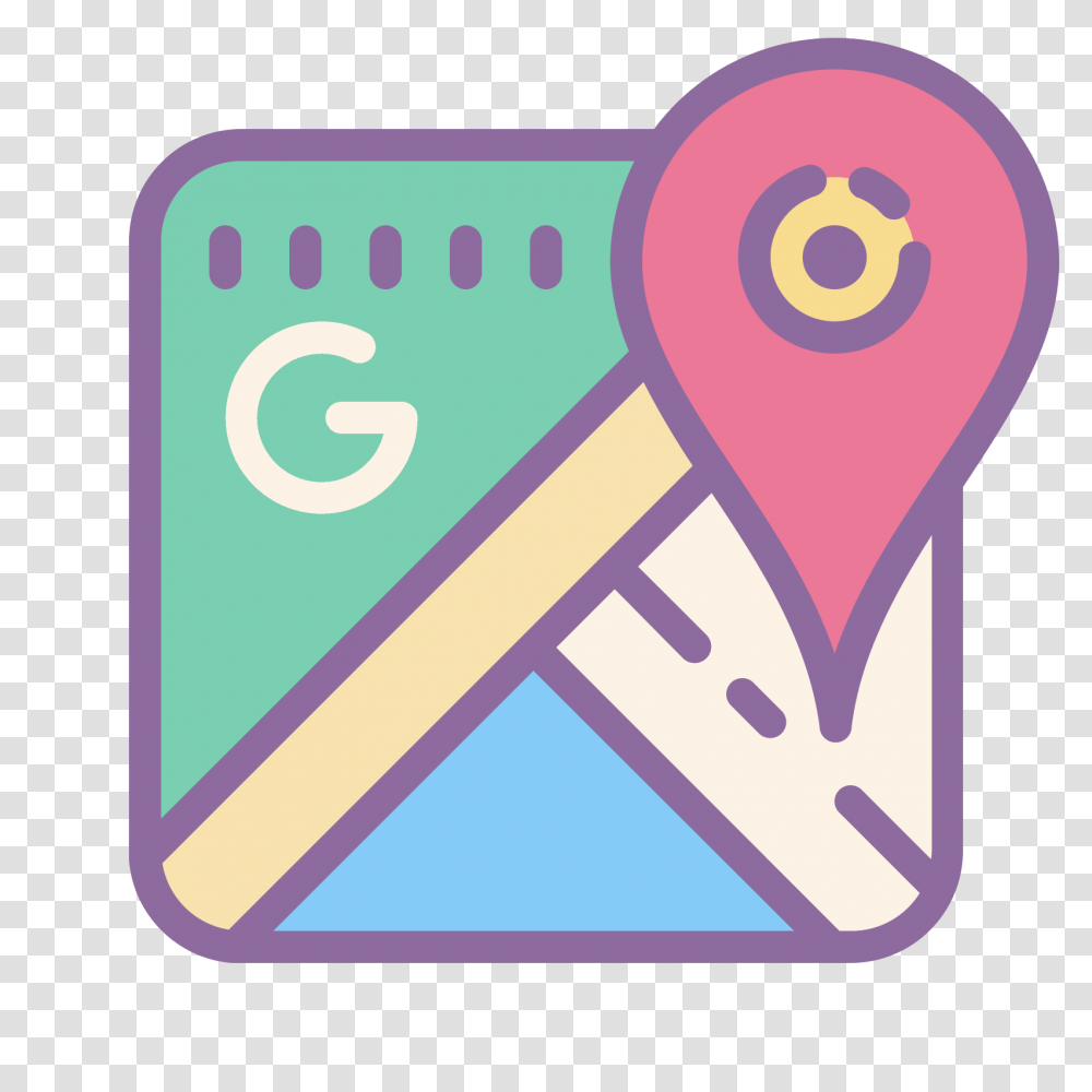 Googlemaps Icon, Label, Purple, Number Transparent Png