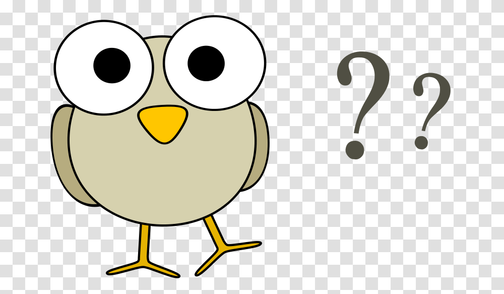 Googley Eye Birdie Has Questions, Animals, Angry Birds Transparent Png