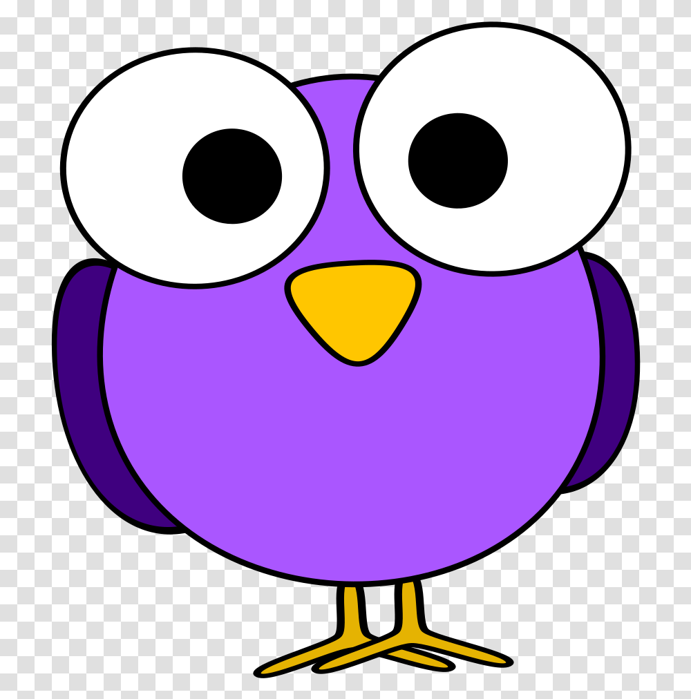 Googly Eye Bird Image With No Cartoon Birds With Big Eyes, Animal, Graphics, Beak Transparent Png