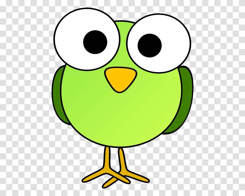 Googly Eye Clipart Green Bird Clipart, Animal Transparent Png