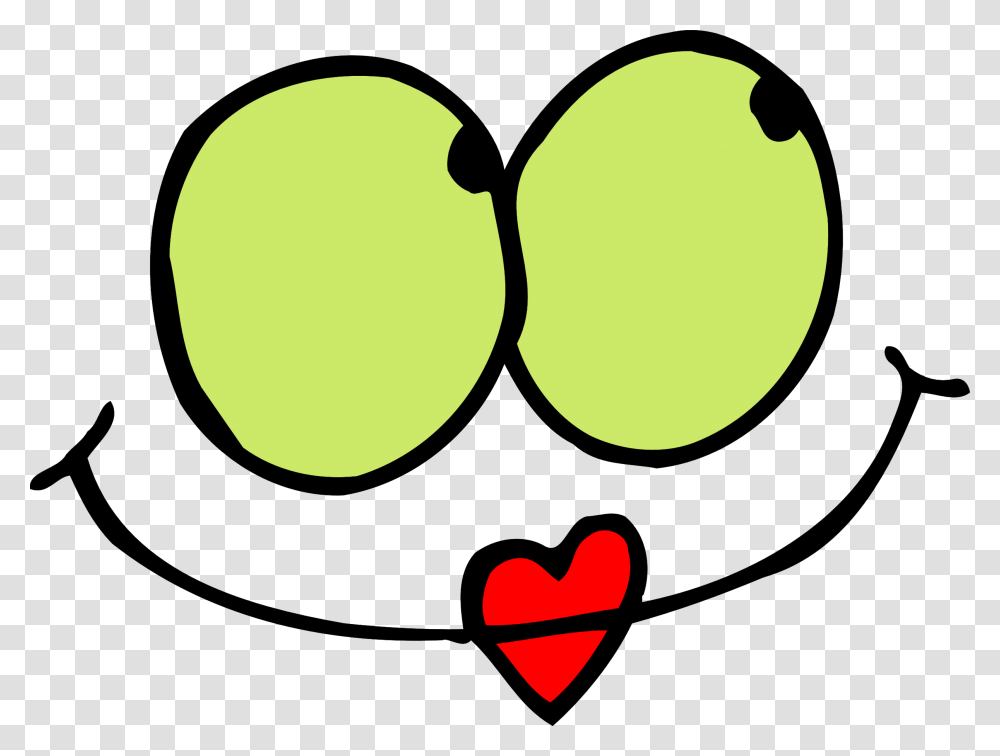 Googly Eyes Clipart, Heart, Tennis Ball, Sport, Sports Transparent Png