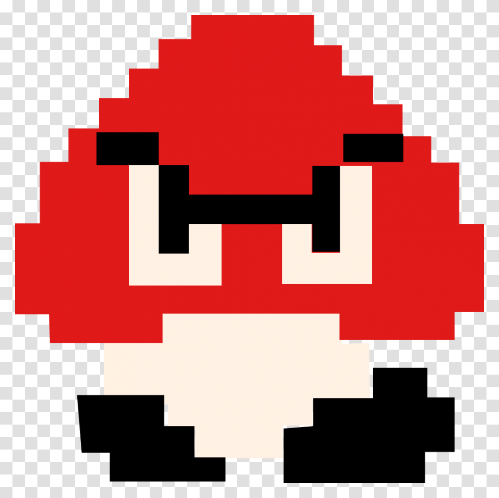 Goomba 8 Bit, First Aid, Pac Man, Plant Transparent Png