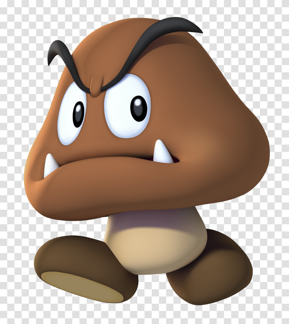 Goomba, Plush, Toy, Animal, Figurine Transparent Png