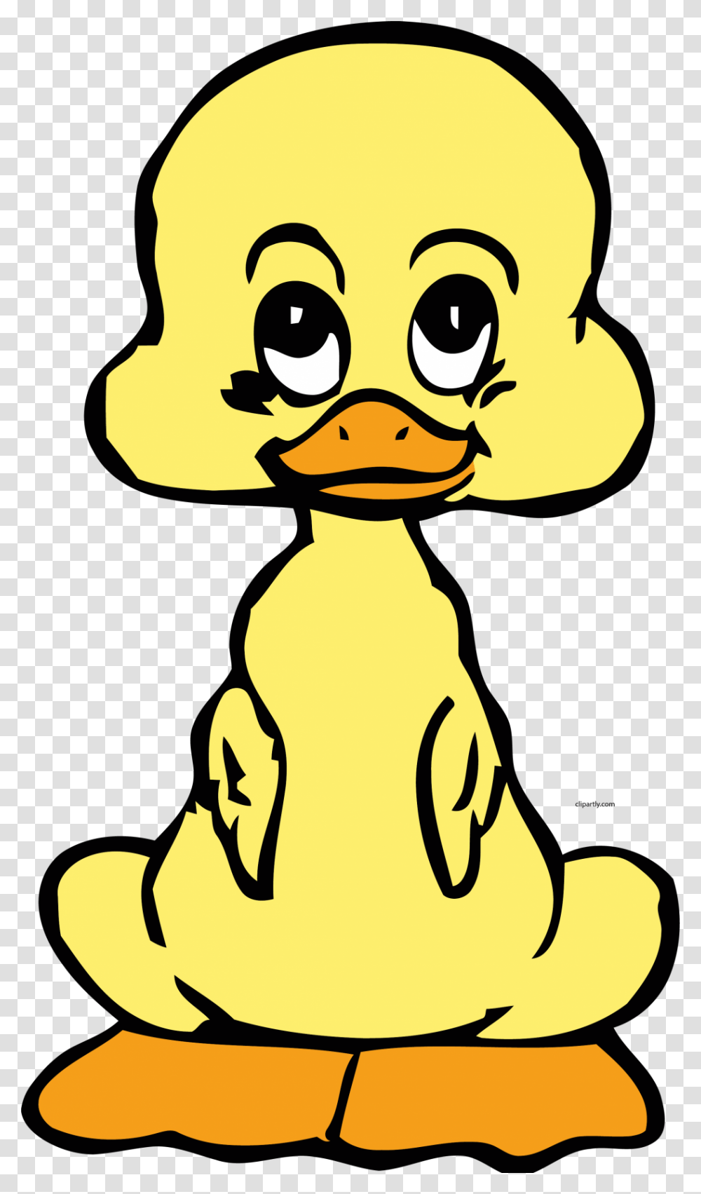 Goose Clipart Face Cartoon Duck Face, Animal, Bird, Penguin Transparent Png