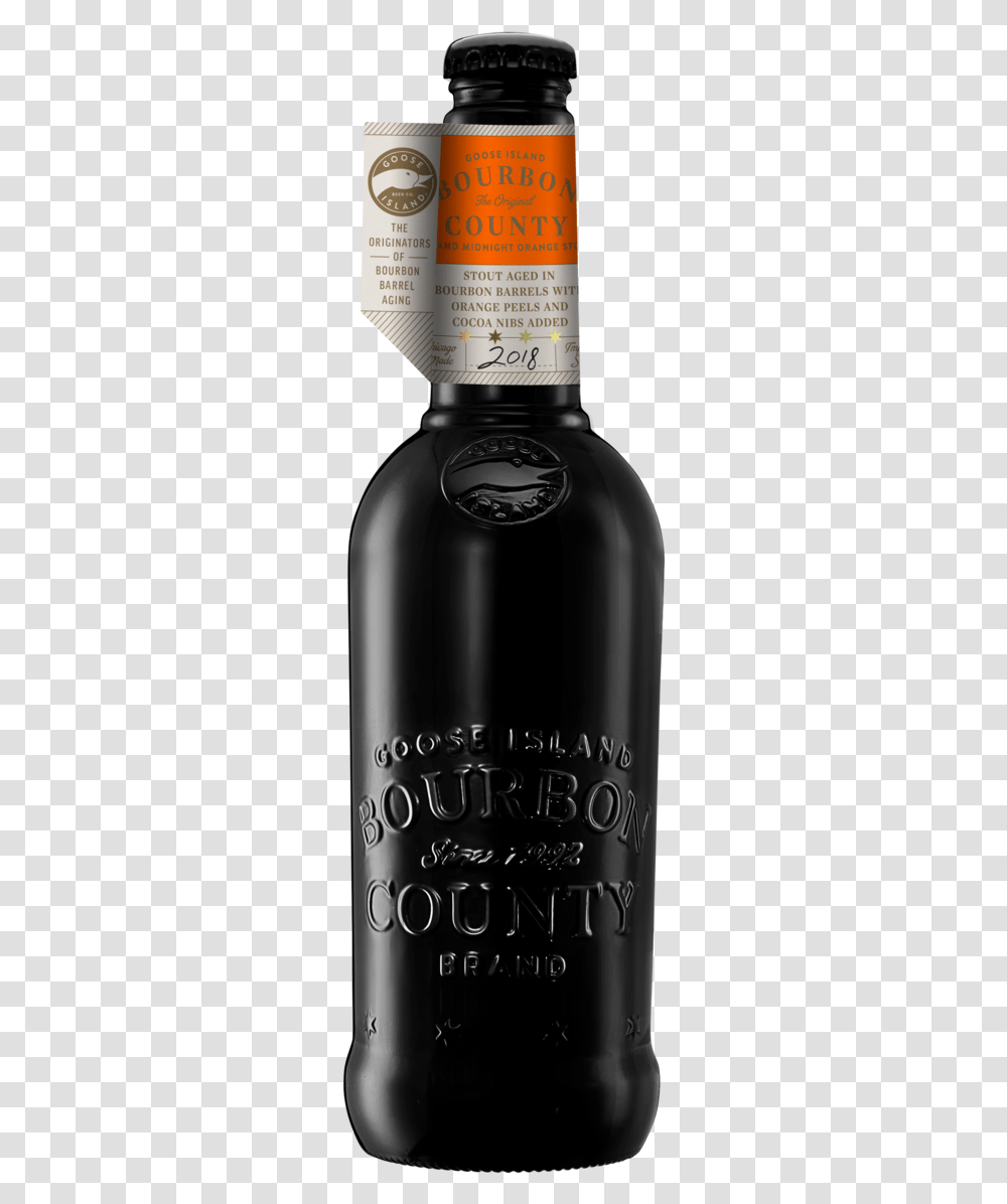 Goose Island Bourbon County Brand Midnight Orange Stout Goose Island Bourbon County Stout, Bottle, Beverage, Drink, Alcohol Transparent Png