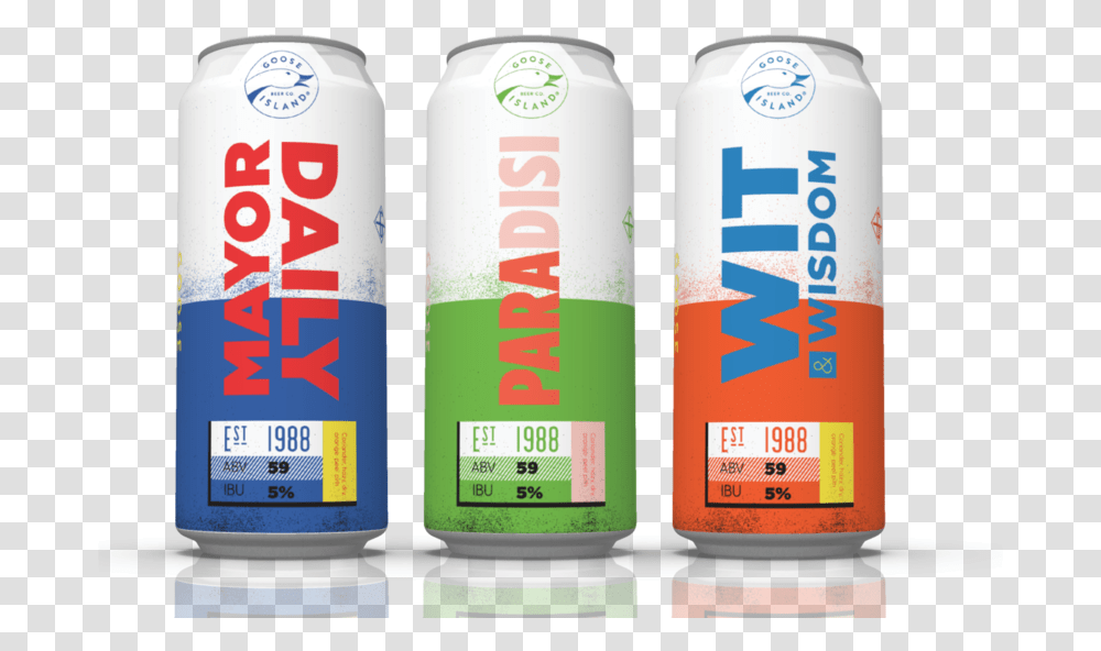 Goose Island Logo Caffeinated Drink, Soda, Beverage, Tin, Can Transparent Png