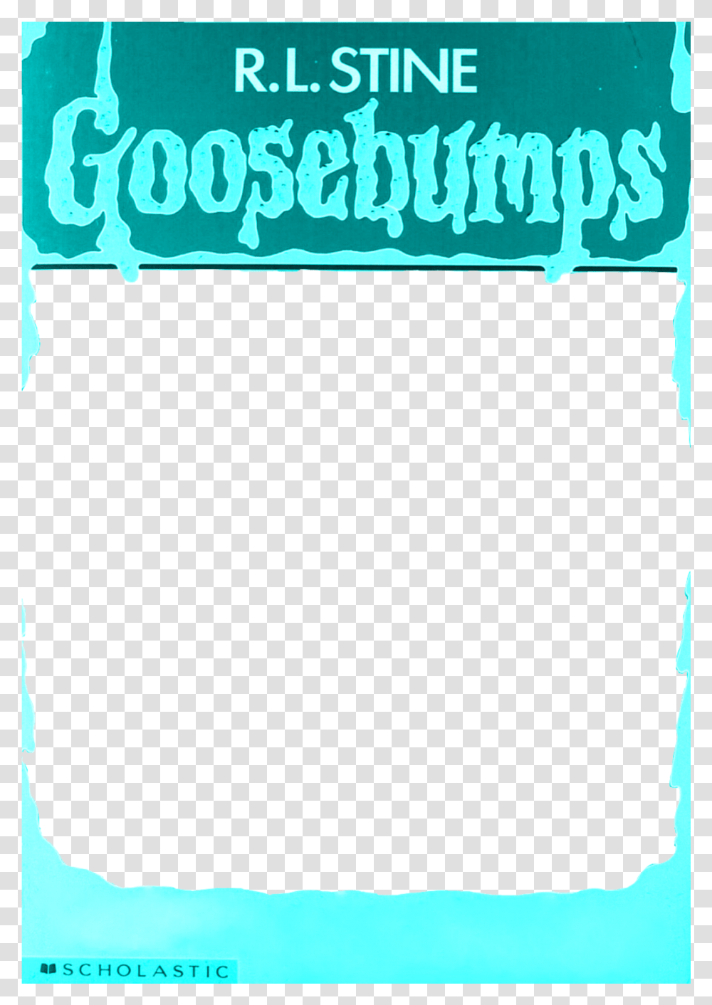 Goosebumps Credit To R Poster, Outdoors, Alphabet Transparent Png