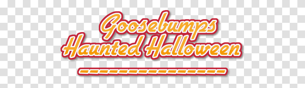 Goosebumps Haunted Halloween Logo Big Goosebumps 2 Colorfulness, Meal, Food, Leisure Activities, Text Transparent Png