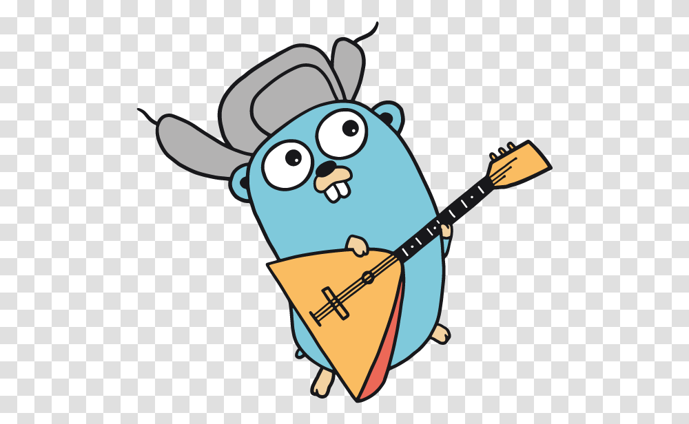 Gopher Golang Russian Gophercon Russia 2018, Leisure Activities, Musical Instrument, Scissors, Weapon Transparent Png