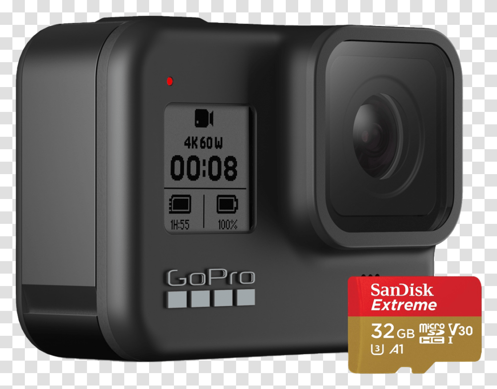 Gopro Camera No Background Gopro Hero 8, Electronics Transparent Png