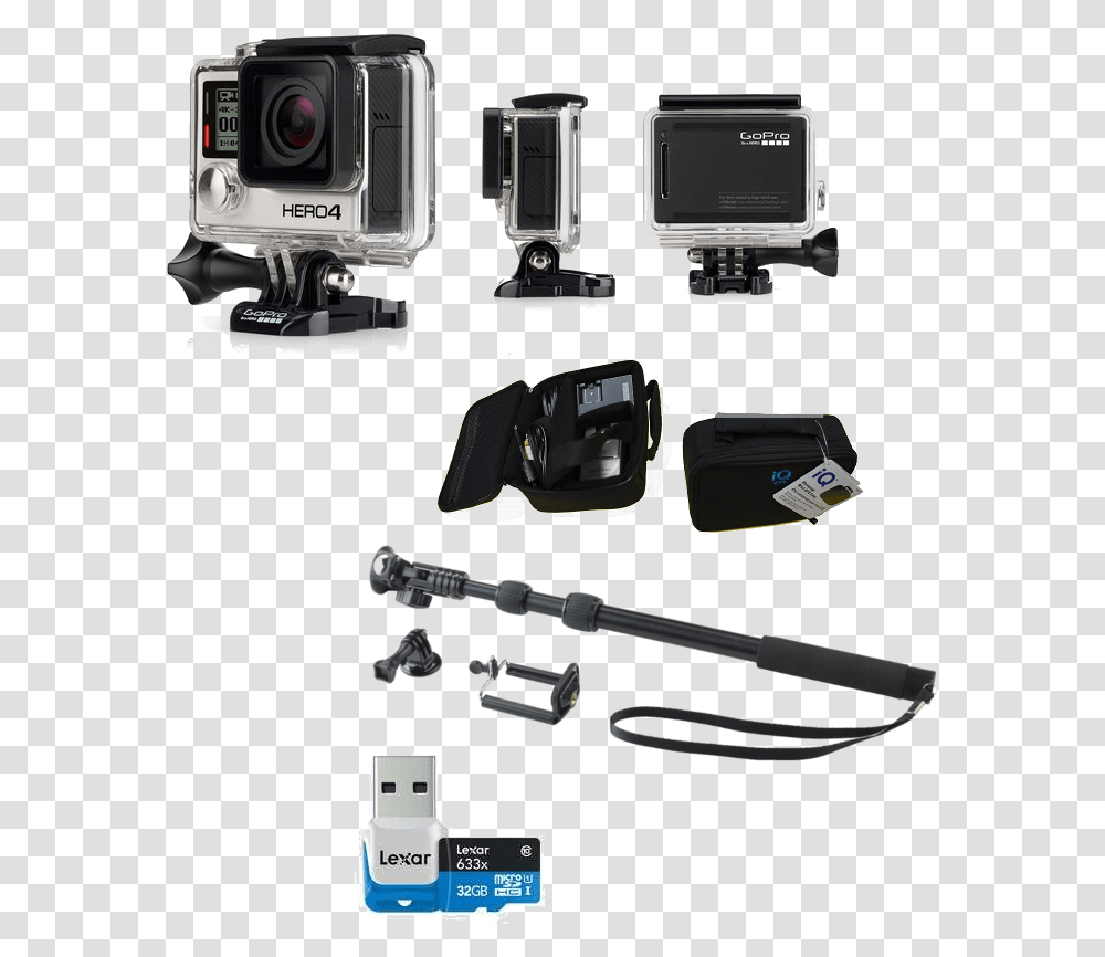 Gopro Hero 4 Black Surf Edition, Camera, Electronics, Video Camera Transparent Png