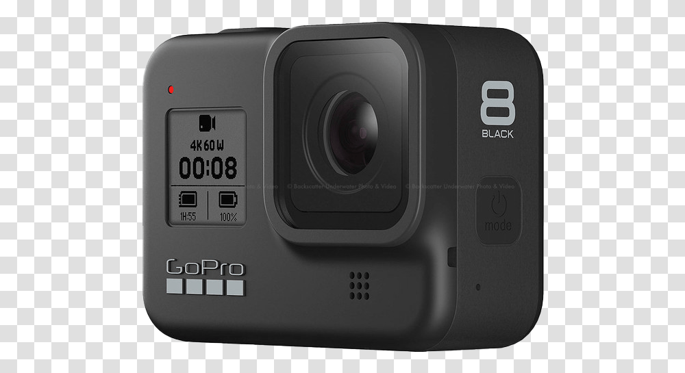 Gopro Hero 8 Black, Camera, Electronics, Digital Camera, Video Camera Transparent Png