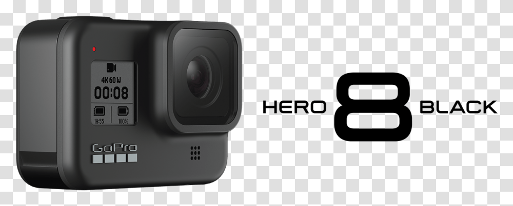 Gopro Hero 8 Logo Gopro Hero 8 Black Logo, Electronics, Camera, Webcam Transparent Png