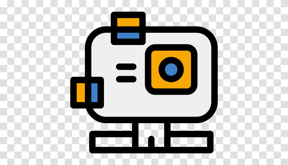 Gopro Icon, Electronics, Camera, Security Transparent Png