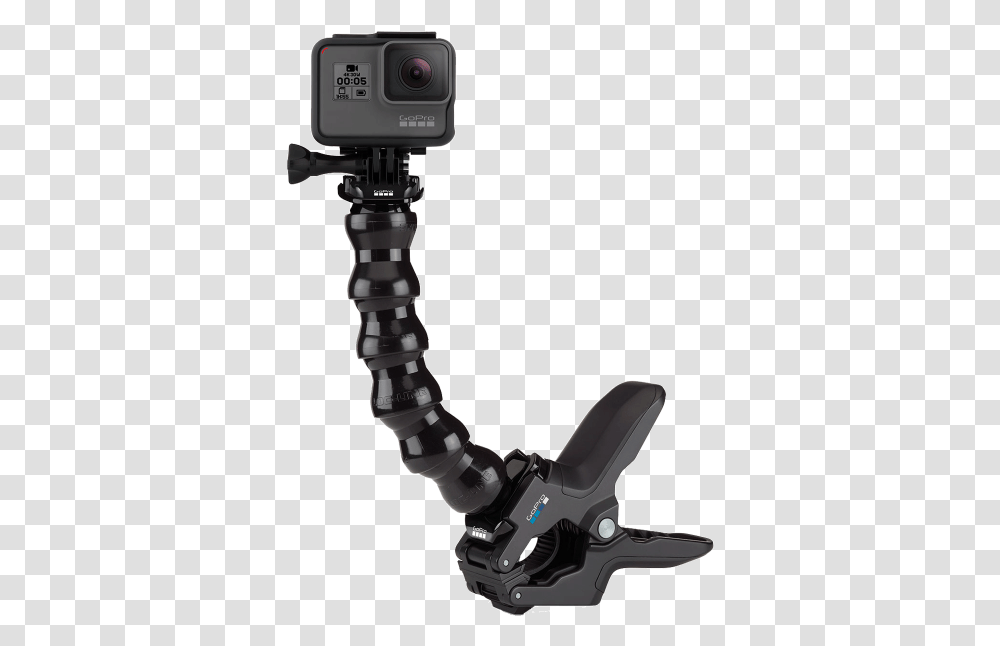 Gopro Jaws Flexible Clamp Mount Camera Clamp, Tool, Power Drill, Weapon, Weaponry Transparent Png