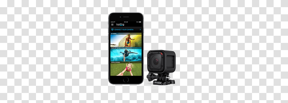 Gopro Session Hd Mental Rental, Person, Human, Electronics, Mobile Phone Transparent Png