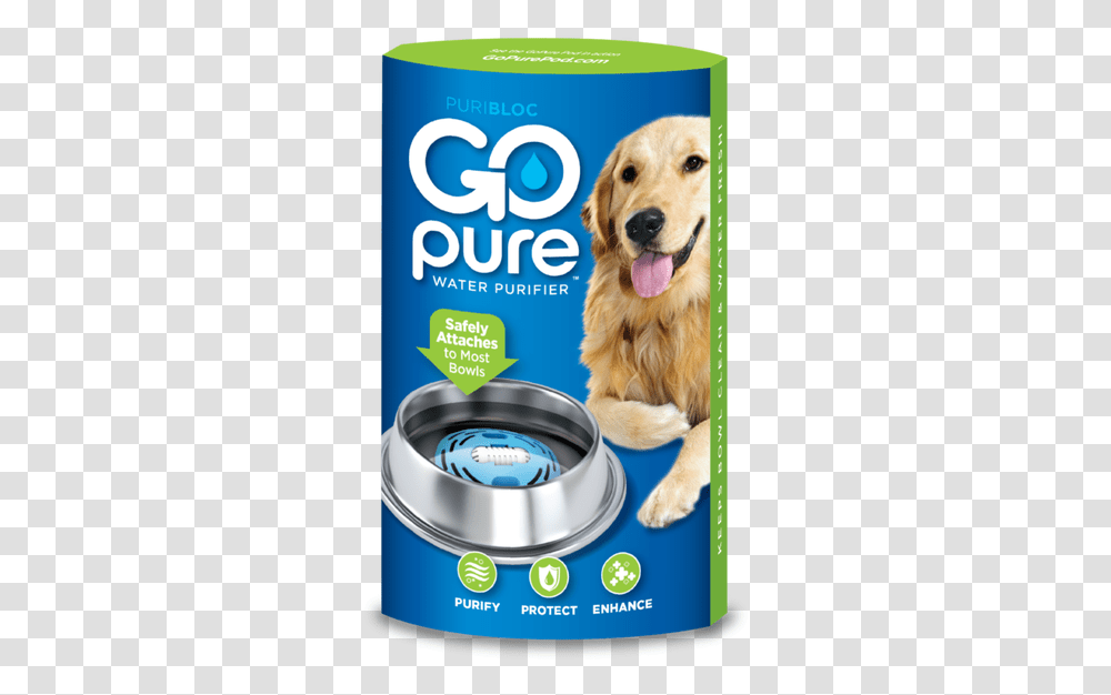Gopure Pet Pod Water Purification, Golden Retriever, Dog, Canine, Animal Transparent Png