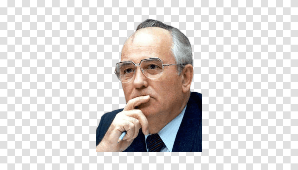Gorbachev, Celebrity, Person, Tie, Accessories Transparent Png