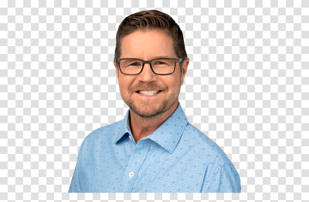 Gord Gillies, Person, Human, Face, Glasses Transparent Png