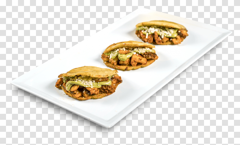 Gorditas Fast Food, Burger, Bread, Pita, Meal Transparent Png