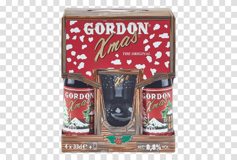 Gordon X Mas Ale, Tin, Can, Sweets, Food Transparent Png
