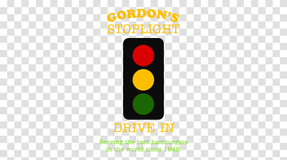 Gordons Stop Light Drive In Love, Traffic Light, Poster, Advertisement Transparent Png