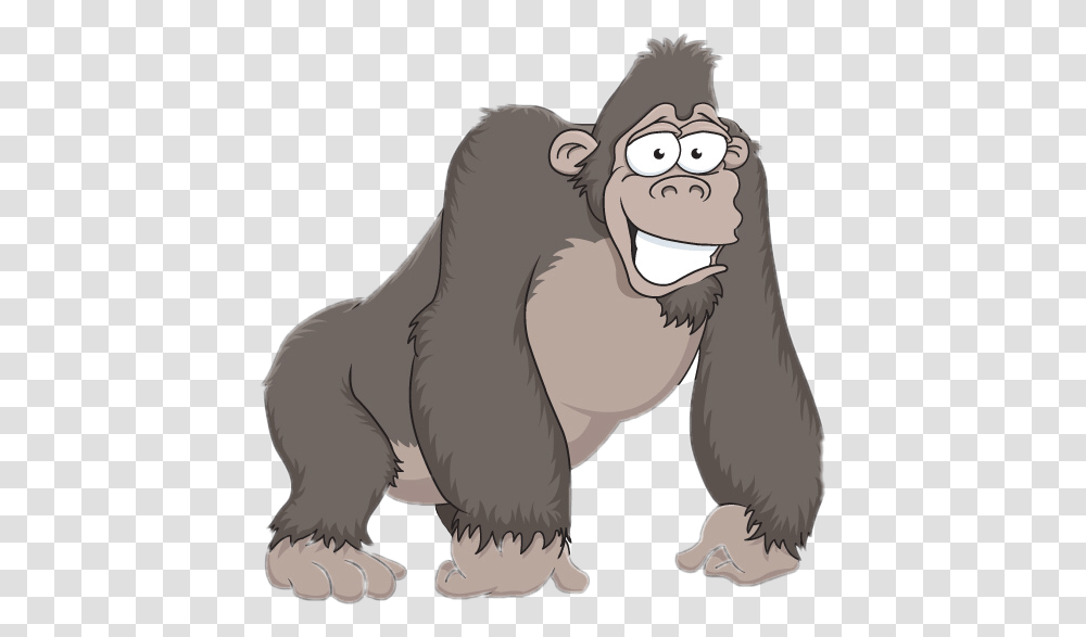 Gorilla Animals Harambe Freetoedit Cartoon Images Of Gorilla, Ape ...