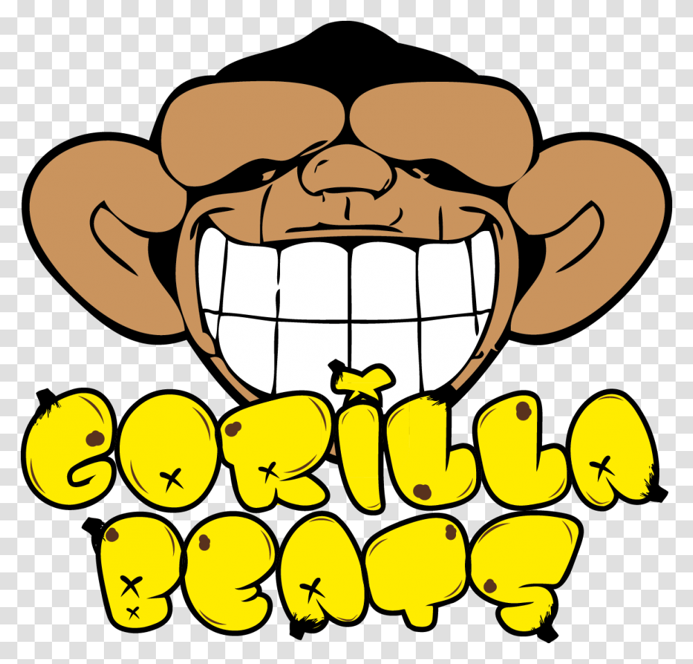 Gorilla Beats Brands Of The Download Vector Logos, Label, Plant, Vegetation Transparent Png