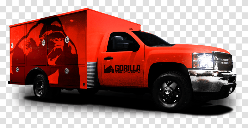 Gorilla Box Carpet Cleaning, Truck, Vehicle, Transportation, Tire Transparent Png