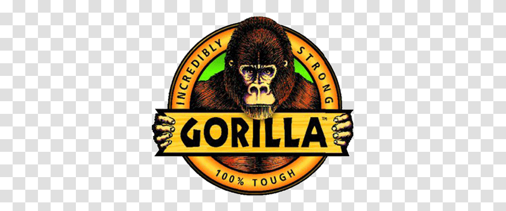 Gorilla Gorilla Glue Gorilla, Logo, Symbol, Animal, Person Transparent Png