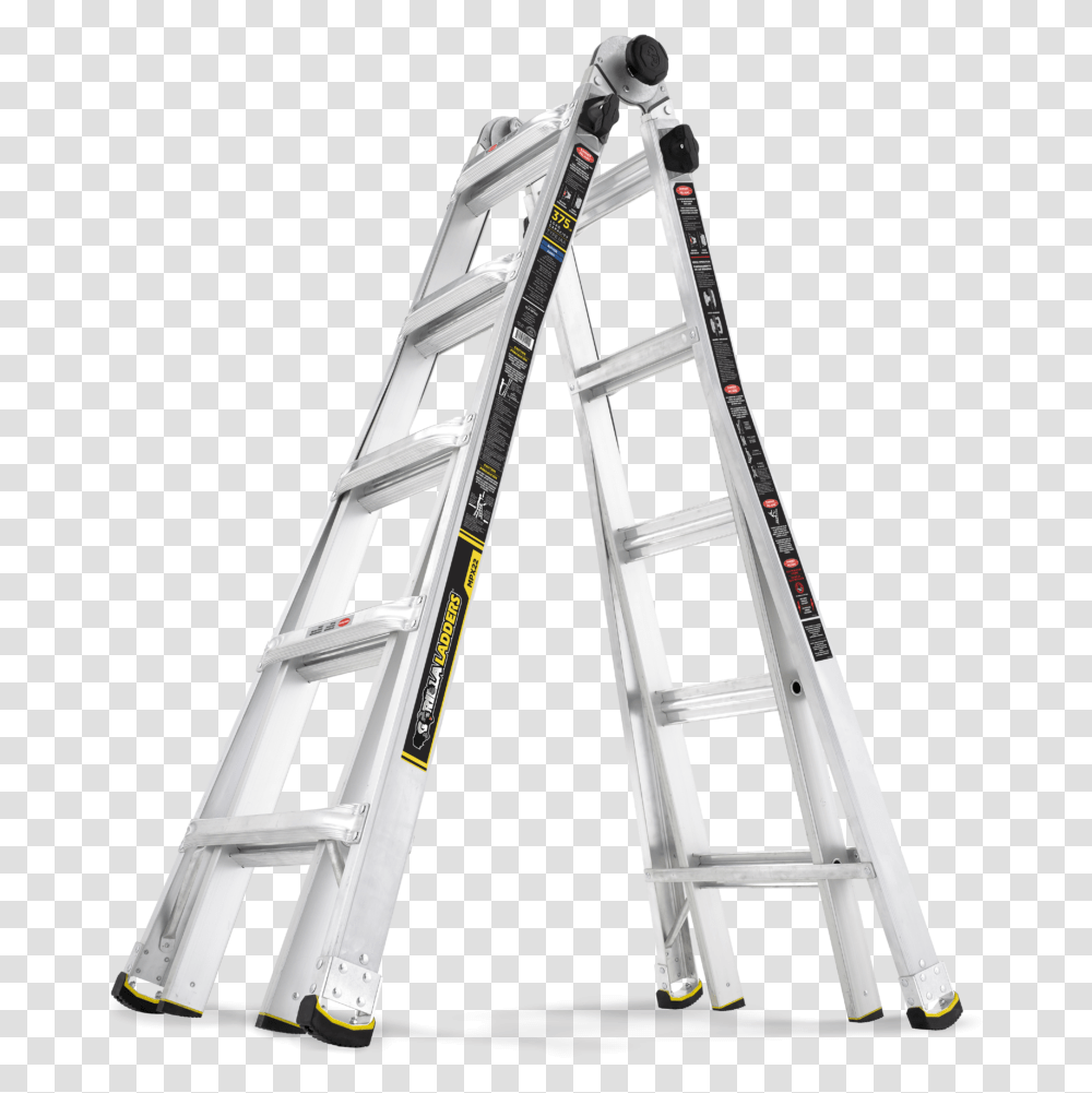 Gorilla Ladder, Construction Transparent Png