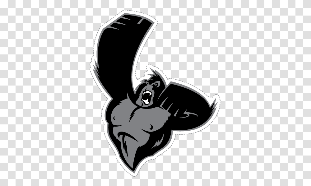 Gorilla Logo Basketball Logo, Animal, Mammal, Rabbit, Rodent Transparent Png