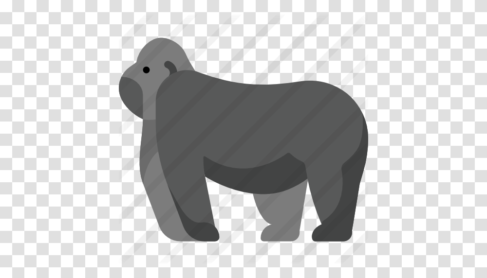 Gorilla, Mammal, Animal, Axe, Tool Transparent Png