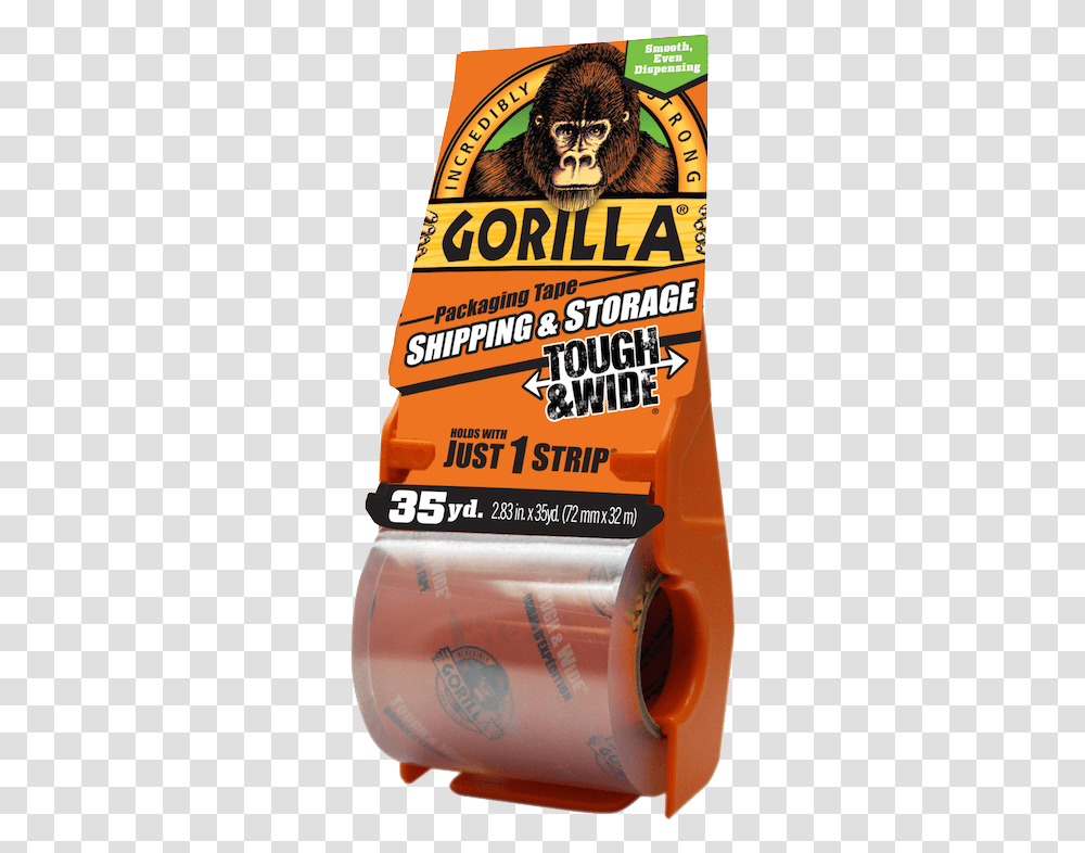 Gorilla Packing Tape, Advertisement, Paper, Poster, Flyer Transparent Png