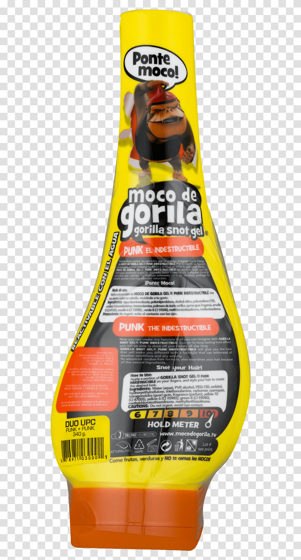 Gorilla Snot Hair Gel, Label, Poster, Advertisement Transparent Png
