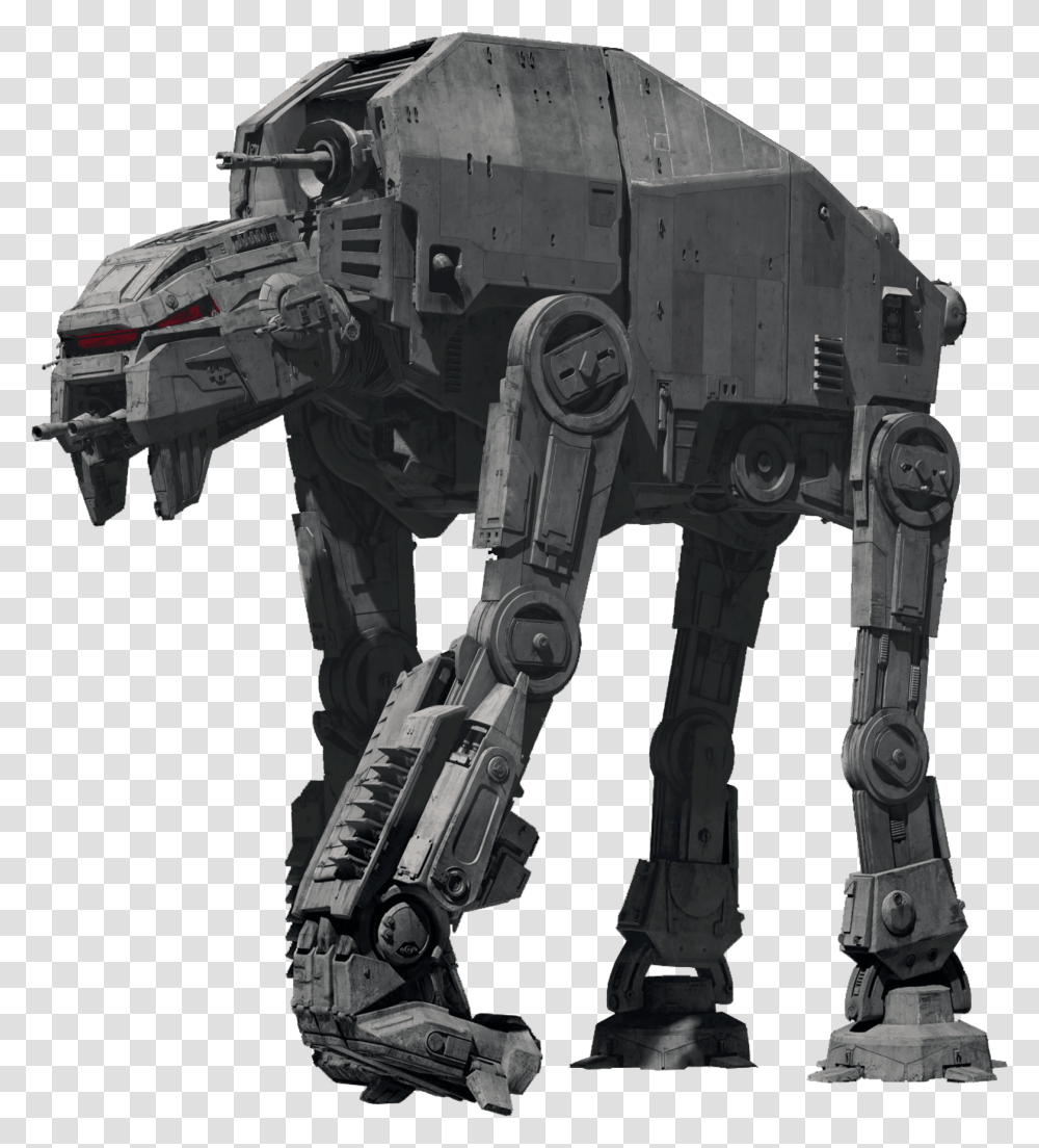 Gorilla Walker Star Wars, Robot, Gun, Weapon, Weaponry Transparent Png