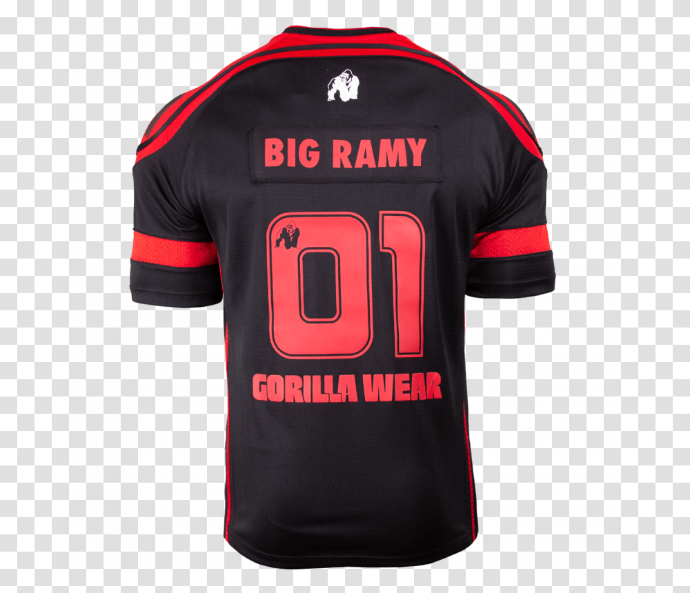 Gorilla Wear Gw Athlete T Shirt Big Ramy Black, Apparel, Hoodie, Sweatshirt Transparent Png