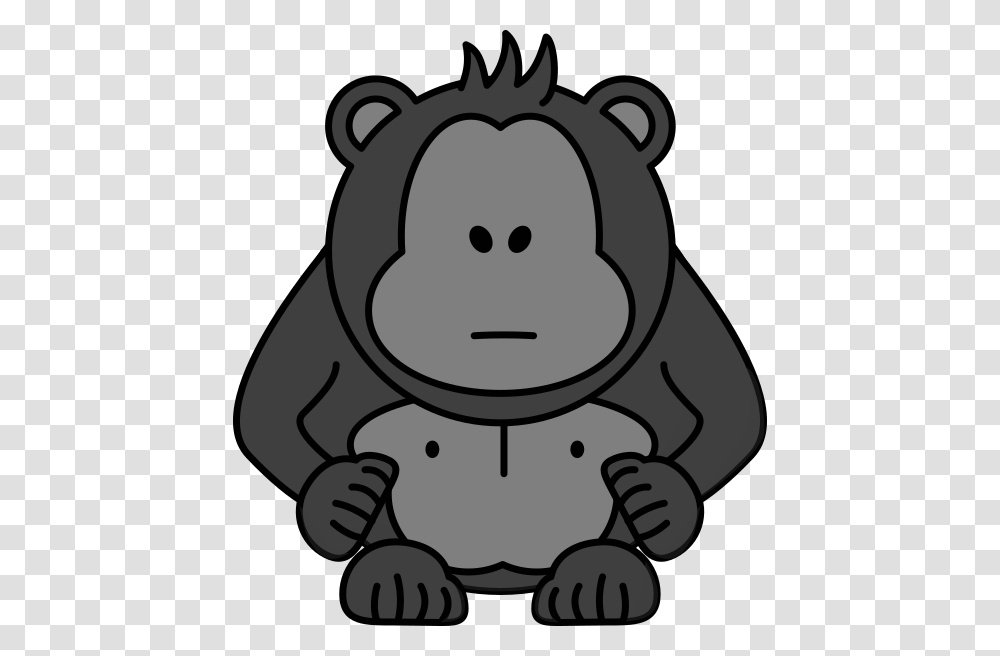 Gorilla With No Eyes Clip Art, Snowman, Winter, Outdoors, Nature Transparent Png