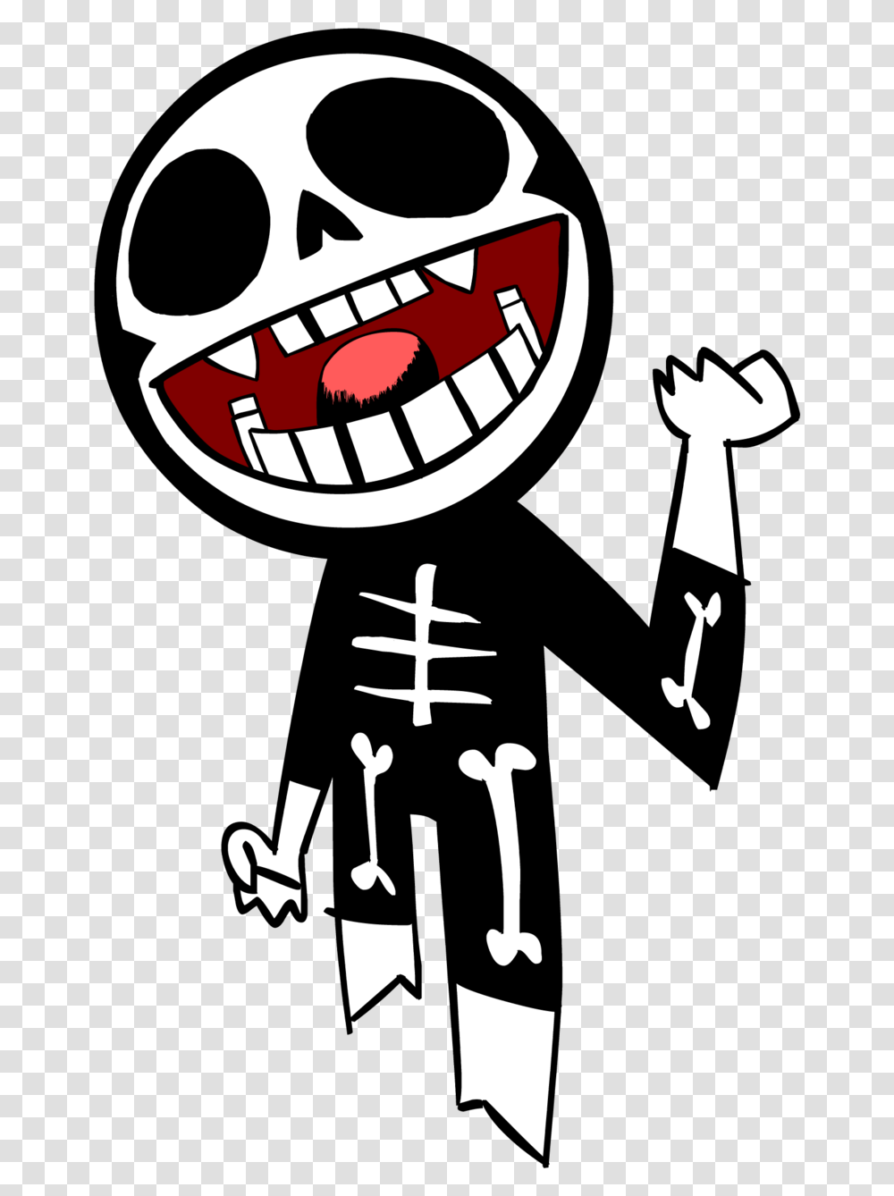 Gorillaz Bonesy, Stencil, Hand, Label Transparent Png