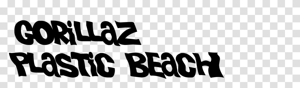 Gorillaz Plastic Beach Font Download, Logo, Label Transparent Png