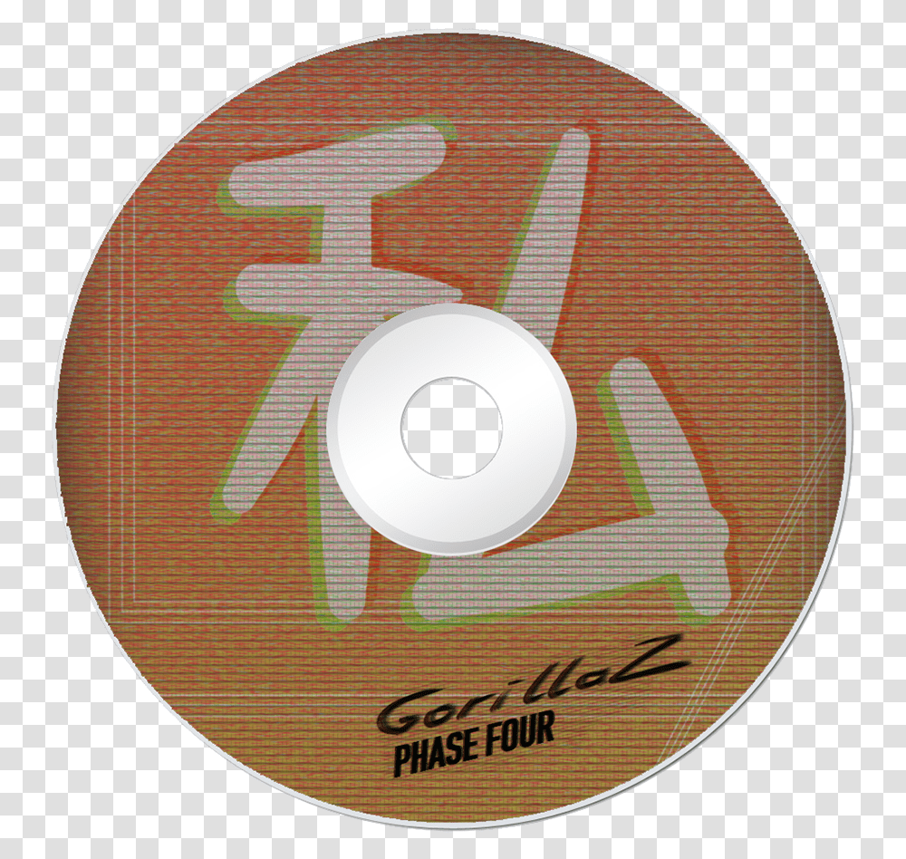 Gorillaz Poster Cd And Logo Optical Storage, Disk, Dvd, Label, Text Transparent Png