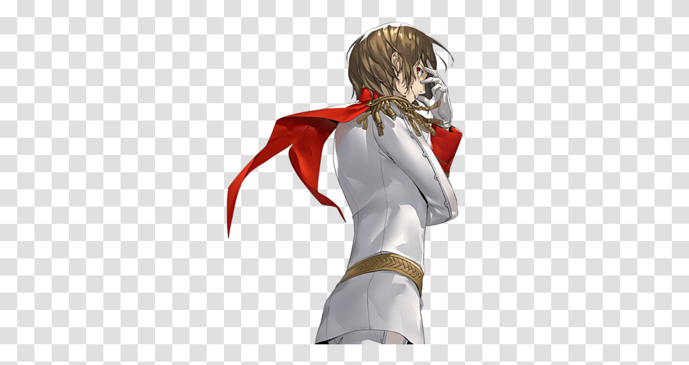 Goro Akechi Screenshots Images And Pictures Giant Bomb Akechi Persona 5 Crow, Manga, Comics, Book, Elf Transparent Png